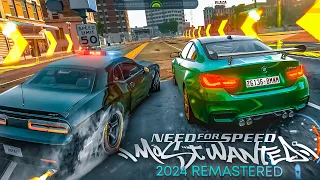 НОВАЯ NFS MOST WANTED 2024 REMASTERED?! ОЧЕНЬ РЕАЛИСТИЧНАЯ ГРАФИКА, ФИЗИКА и ПОВРЕЖДЕНИЯ МАШИН!