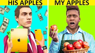 Rich Vs Poor Student In School Trip In GTA 5