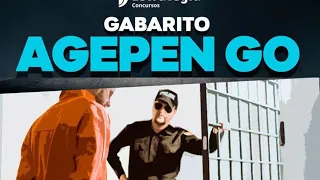 Gabarito Extraoficial - AGEPEN GO - 2019