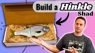 3 Steps to Build a Hinkle Shad Glide Bait - CHEAP!