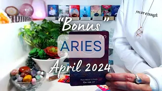 ARIES "BONUS" April 2024: GO FOR IT! Cosmic Order & Cellular Regeneration ~ Destined Change Is Here!