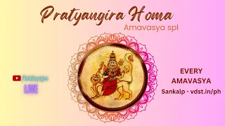 Pratyangira Devi Homa | Live From Bangalore Ashram