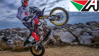 BRUTAL TUEREG 660, APRILIA TUAREG 660 IN BEAST MODE, EXTREME OFF ROAD #tuareg660 #aprilia