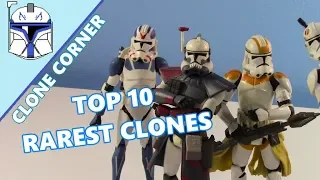 Clone Corner #20: The Top 10 RAREST 3.75" CLONE TROOPER FIGURES