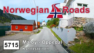 Driving Fv5715 Måløy - Oppedal | Norwegian Roads 4K UHD