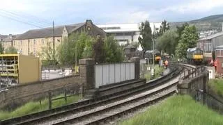 37350 (D6700) thrashing out of keighley at the diesel gala on 21st May 2011