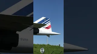 Concorde display at Paris Airport