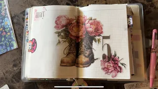 May Set Up | Gillio Medium Compagna | PaperTess B6 Journal | Southern Belle Plans Collaboration