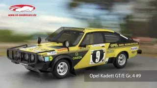 ck-modelcars-video: Opel Kadett GTE Gr. 4 #9 Safari Rallye 1976 Röhrl  Billstam OttOmobile