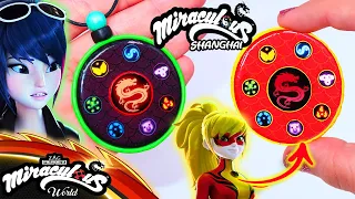 DIY: Nuevos Prodigios || Medallón de #Ladydragon de Especial Miraculous World Shanghai