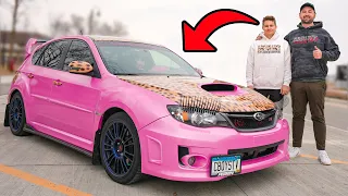 I Wrapped My Friends Car Pink (Kens Revenge)