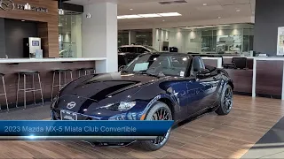 2023 Mazda MX-5 Miata Club Convertible Oakland  Hayward  San Leandro  Union City  San Lorenzo  San J