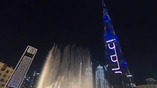 ПОЮЩИЕ ФОНТАНЫ ДУБАЙ. СМОТРИ ДО КОНЦА! THE DUBAI FOUNTAIN