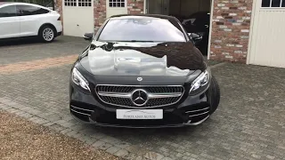 MERCEDES S560 COUPE AMG LINE PREMIUM FOR SALE IN OBSIDIAN BLACK METALLIC