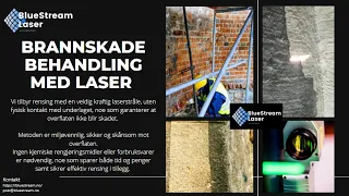 Fire damage laser restoration / Behandling av brannskader med laser