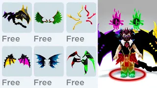 GET FREE ALL WINGS ITEMS IN ROBLOX!😱😯😲