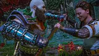 God of War Ragnarok | Kratos vs Heimdall | 4K 60FPS | Español latino | PS5