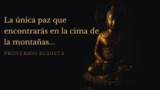 Frases budista para encontrar paz interior. Sabiduría de Buda que te llenarán de calma y paz mental