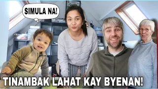 BUSY NA SA PAG IMPAKE! TINAMBAK SA  BAHAY NI BYENAN | Dutch-filipina couple