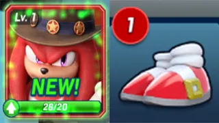 Sonic Forces Speed Battle - Series Knuckles New Character Unlocked Gameplay FHD