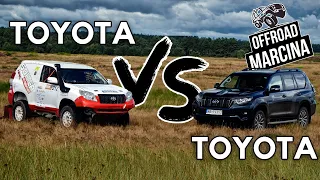 Offroad Marcina: Toyota Land Cruiser - rajdowa kontra fabryczna