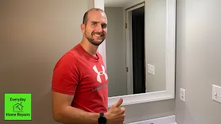 How To Install A Bathroom Vanity Mirror | Delta Custom Reflections