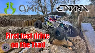Axial Capra 1.9 Unlimited - first drive , awesomne Rig
