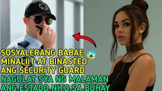 SOSYALERANG BABAE , MINALIIT ANG ISANG SECURITY GUARD