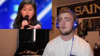 Celine Tam  9 Year Old Stuns Crowd with "My Heart Will Go On"   America's Got Talent 2017