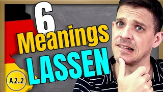 The German verb "lassen" with ALL its meanings | A2 & B1 Level
