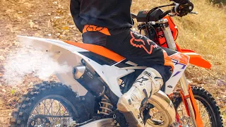 INCREDIBLE SOUND! New 2023 KTM 125 SX