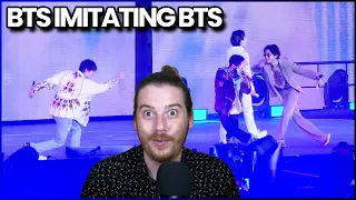 BTS IMITATING BTS | REACTION