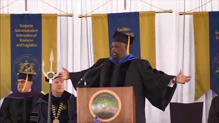 Dr Rick Rigsby Speaker,  at the Cal Maritime Commencement Ceremony 2017