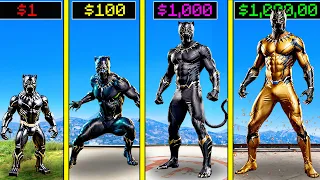 $1 BLACK PANTHER to $1,000,000,000 GOLD BLACK PANTHER in GTA 5!