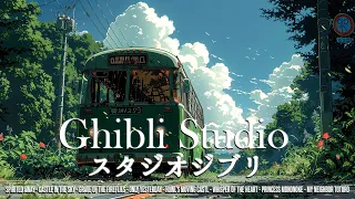 Best Relaxing Piano Studio Ghibli Complete Collection🌊 Beautiful piano Ghibli melodies,Ghibli medley