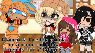 Glamrock Freddy stuck in a room with his fangirls for 24 hours / FNAF