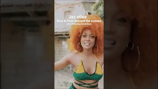 Jaz Elise Rice & Peas music video beyond the scenes #ytshorts #jazelise #riceandpeas