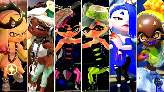 Splatoon Series - All Final Idols Performances (2015-2022)