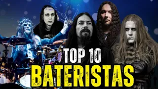 TOP 10 Melhores BATERISTAS e mais INSANOS do mundo METAL EXTREMO / death metal e Black metal