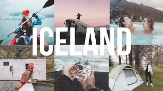 ICELAND IN JUNE | Glacier climbing, Camping, Blue Lagoon, Plane crash, Fridheimar | vlog