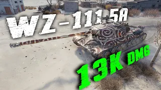 WZ-111 5A - 13K Damage - 9 Kills - World of Tanks