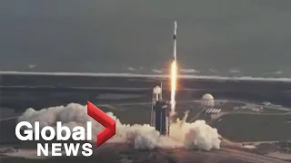 SpaceX launches classified US spy satellite into orbit on final 2020 mission