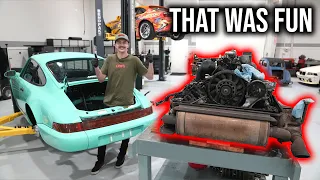 Pulling apart my Porsche 964 for an INSANE Upgrade!