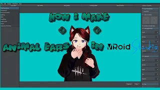 How to make animal ears in Vroid Studio