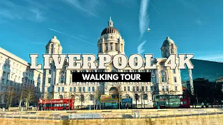 LIVERPOOL CITY 2024 | Walking tour | Albert Docks | City Centre | 4K HDR