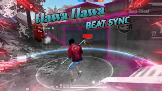 Hawa Hawa | Free Fire Montage | Best Beat Sync Montage | By MAHAKAL FF 🤍 | Hawa Hawa song status ✨