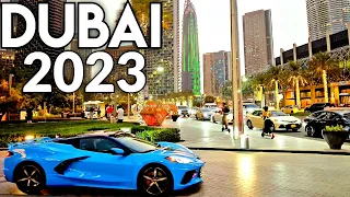 DUBAI Downtown Beautiful Night |4K| Walking Tour 2023 🇦🇪