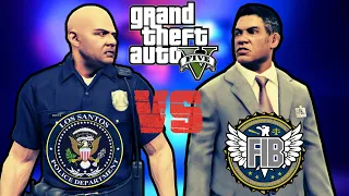 LSPD vs FIB - Who is Better? [A.I Wars]