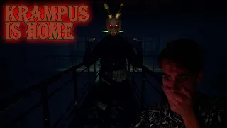 Getting Chased By Christmas Demons | Christmas Horror Game | Krampus Is Home Part One