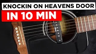 Gitarre lernen für Anfänger - Knockin on heavens door in 10 min